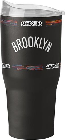 FANMATS NBA City Edition 30 oz Stainless Steel Tumbler – Insulated & Durable Double Wall Powder Coat Finish - City Edition Design, Keep Drinks Hot & Cold For Hours in Kuwait