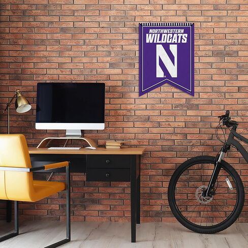 Rico Industries NCAA Northwestern Wildcats Rafter Felt Pennant in Kuwait