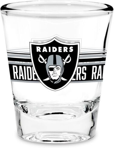 Rico Industries NFL Football Philadelphia Eagles Standard 1.7oz Shot Glass Durable Barware for Game Day & Home Bars in Saudi Arabia