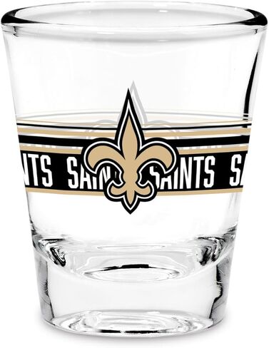 Rico Industries NFL Football Philadelphia Eagles Standard 1.7oz Shot Glass Durable Barware for Game Day & Home Bars in Saudi Arabia
