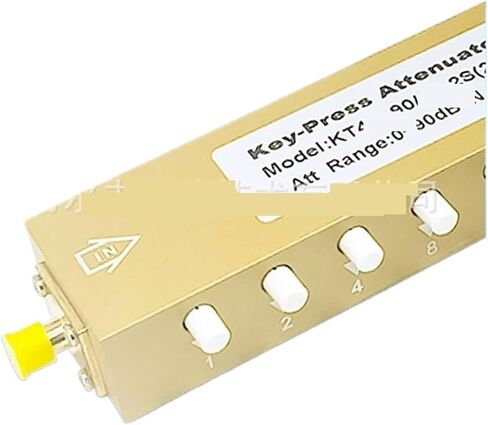 مخفف قابل للتعديل SMA/N نوع مخفف قابل للتعديل 0-90dB خطوة 4G 5W زر (SMA 0-90dB 5W 2.5G) in Kuwait