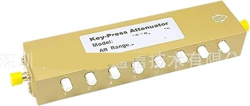 مخفف قابل للتعديل SMA/N نوع مخفف قابل للتعديل 0-90dB خطوة 4G 5W زر (SMA 0-90dB 5W 2.5G) in Kuwait