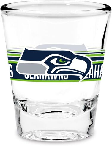 Rico Industries NFL Football Philadelphia Eagles Standard 1.7oz Shot Glass Durable Barware for Game Day & Home Bars in Saudi Arabia