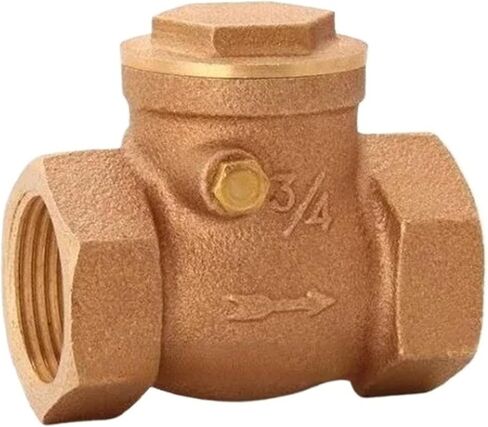 Bronze Horizontal One-Way Check Valve in Kuwait
