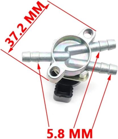 for E-Ton 50 40cc 50cc 90cc ATV Dirt Pit Bike 3 Way Fuel Tank Tap Pocket Cock Valve Switch in Kuwait