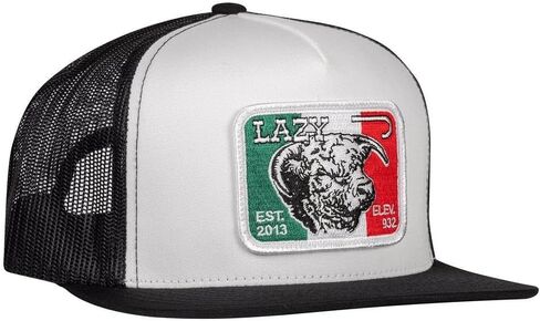 Lazy J Ranch Mexico Elevation Classic Five Panel Trucker Hat - Adjustable Unisex Country Hats, Vintage Trucker Hat in Saudi Arabia
