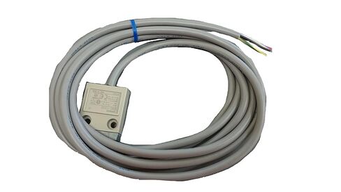 اومرون D4C-1202 مفتاح حد مغلق مدمج، مكبس دوار، كابل مقاوم للزيت VCTF، 5 أمبير عند 250 فولت تيار متردد و4 أمبير عند تيار مقدر 30 فولت تيار مستمر، طول كابل 3 متر in Kuwait