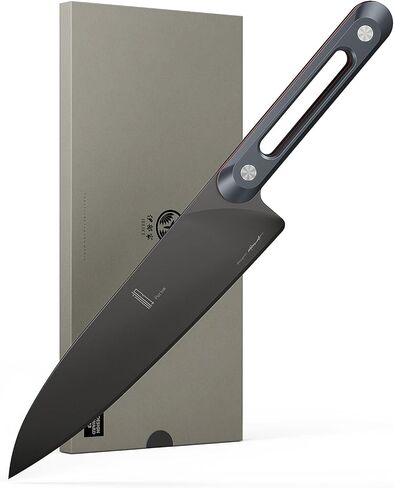 Japanese Chef Knife 8 Inch: ZDF-905 Powder Steel, Ultra Sharp Kitchen Knife, Full Tang Professional Chef Knife with Interchangeable Aluminum Handle, Purism Series in Saudi Arabia