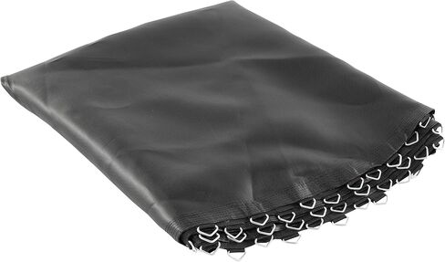 Machrus Upper Bounce Trampoline Replacement Mat 7.5FT 8FT 10FT 11FT 12FT 13FT 14FT 15FT 16FT with V-Rings - UV & Water Resistant (96 V-Rings for 7" Springs, 16 ft) in Kuwait