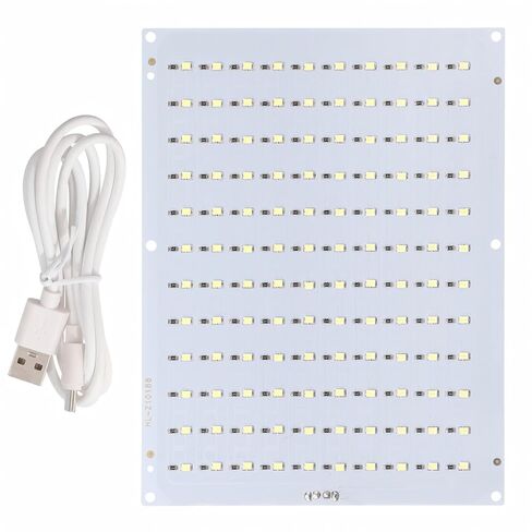 CMYK Lithophane Led Backlight Board Kit Replacement For Bambu Lab P1/X1/A1 Series Accessories,High Brightness Usb Connection Cable, 3d Printer Accessories Led Lamp Kit For Diy Relief Painting (10 PCS) in Saudi Arabia