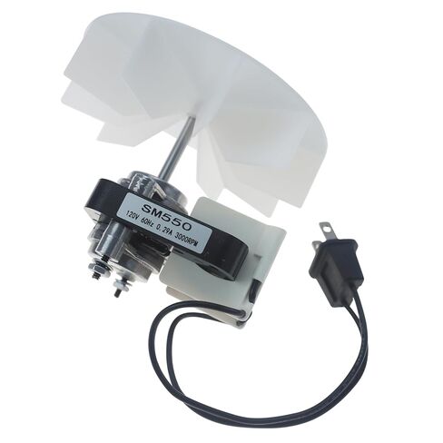طقم محرك مروحة الحمام العالمي SM550 محرك مروحة لـ Nutone Broan 50 CFM 120V 3000 RPM بديل لـ C01575 C65878 EM750 EM550 E498-1 65100 VFM100 82423K in Kuwait