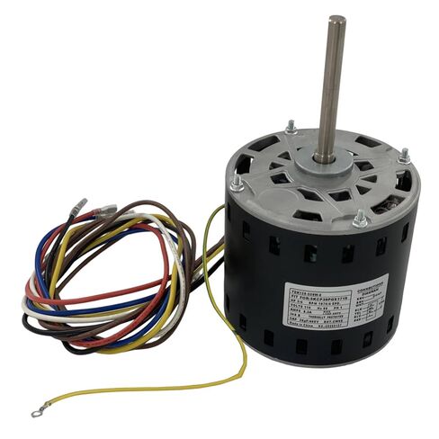 محرك مروحة منفاخ الفرن 5KCP39PGS171S 3/4 HP 1075RPM/4SPD 115V 60HZ 8.35A 4 سرعات متوافق مع GE Gen-teq Carrier Bryant Payne 5KCP39NGZ205S 45118 HC45AE118A in Kuwait