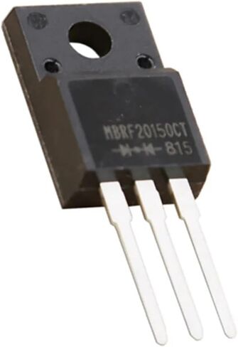 MBRF10U100CT MBRF10U150CT MBRF10U60CT MBRF20150CT MBRF20150 20150CT MBRF2060CT TO-220F 10 قطعة (MBRF10U150CT) in Kuwait