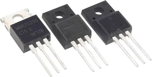 MBRF10200CT MBRF2045CT MBRF2545CT MBRF2060CT MBRF30100CT MBRF20200CT MBRF20100CT TO-220F 10Pcs(MBRF2060CT) in Saudi Arabia