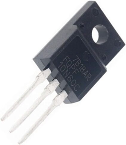 FQPF10N60C 10N60C 10N60 600V 9.5A MOSFET الترانزستور TO-220F 10 قطعة in Kuwait
