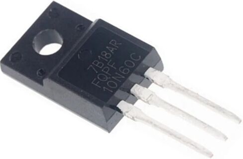 FQPF10N60C 10N60C 10N60 600V 9.5A MOSFET الترانزستور TO-220F 10 قطعة in Kuwait
