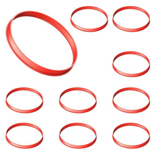 GL 45 Laboratory Bottle Pouring Ring PP Plastics GL 45 Ring Fit with Gl45 Vial Thread(Clear 20pcs) in Saudi Arabia