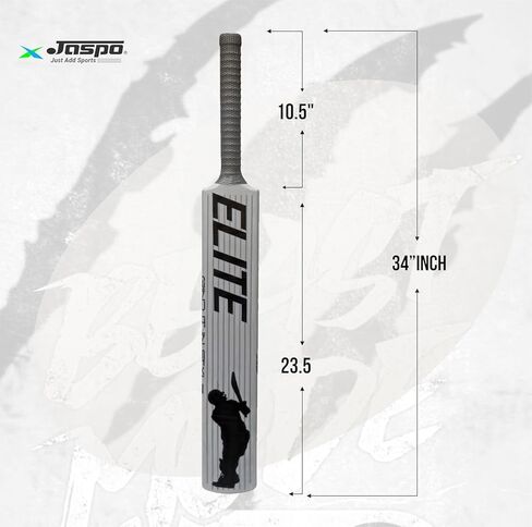 JASPO Cricket Kit – Full Size Plastic Bat, Synthetic Ball, Stumps & Kit Bag – Lightweight & Durable Tennis Cricket Plastic Kit in Kuwait