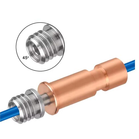 لفوهة Anycubic S1 Hotend Kobra S1 Hotend مع فوهة نحاسية 0.6 مم تدعم درجة الحرارة العالية والسرعة العالية لمجموعة Anycubic Kobra S1/S1، فوهة خرطوشة السخان Kobra S1، لفوهة Anycubic S1 in Kuwait
