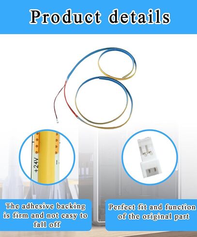 أضواء شريط Led تناسب قطع غيار الطابعة ثلاثية الأبعاد Creality K2 Plus K2P، 24 فولت لون أبيض ومجموعة شريط إضاءة LED ساطع in Kuwait