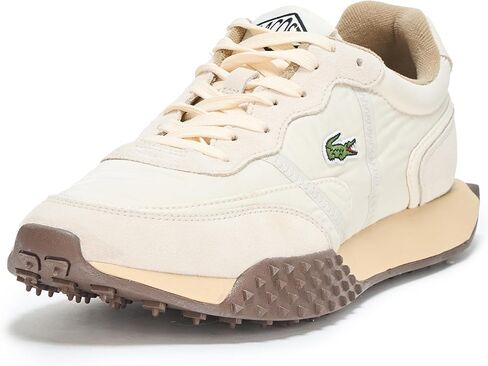 Lacoste Men's L-Spin Deluxe Sneaker, Off White/Dark Gum, 10.5 in Saudi Arabia