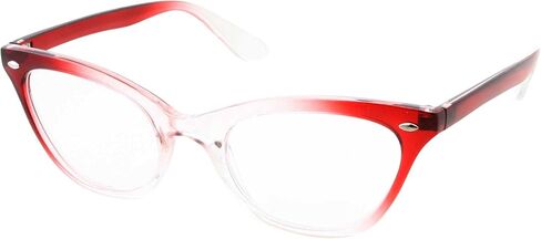 Women's Strong High Magnification Power Reading Glasses Stylish Cat Eye Readers (+4.00, Tortoise) in Saudi Arabia