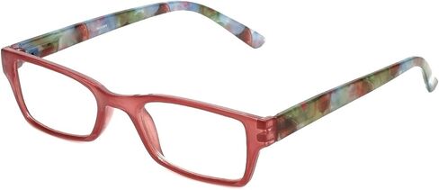 Calabria R774 Designer Rectangular Reading Glasses for Women | Stylish Full Rim Frames with Spring Hinges in Kuwait
