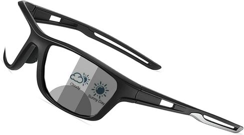 willochra Luxury Sports Readers Sunglasses Wrap Around Readers Photochromic Bifocal Reading Glasses For Men and Women F25 in Kuwait