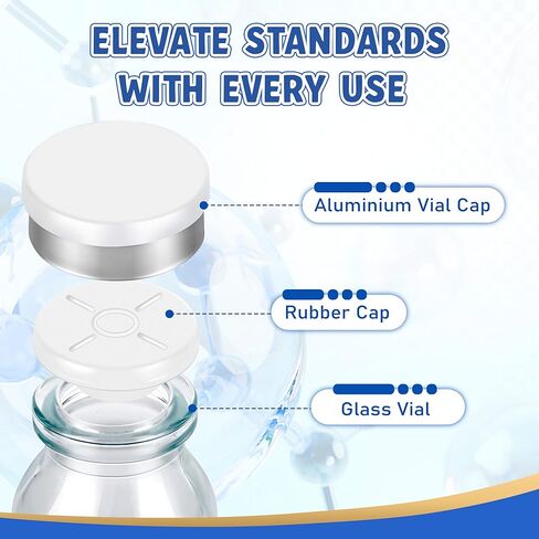 Clear Glass Vials 10mL 1 Pack in Kuwait