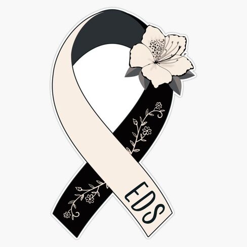 Ehlers Danlos متلازمة الوعي، Ehlers Danlos متلازمة الشريط ملصق ملصق حائط من الفينيل‏ سيارة محمول جدار نافذة ملصقات للسيارة متعددة الأشكال 5" in Kuwait