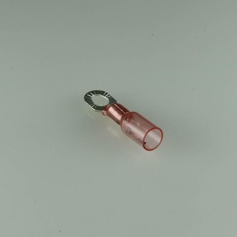 22-18 Ga. Heavy Duty Heat-Shrink Ring Terminals, #6/#8/#10 Stud - (Pack of 10) in Kuwait