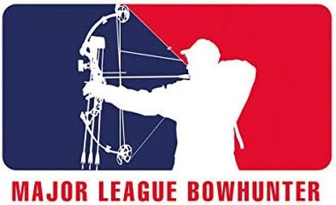 EW Designs Major League Bowhunter Sticker Decal Vinyl Bow Arrow Game Hunter Bumper Sticker Vinyl Sticker Car Truck Decal 5" in Kuwait
