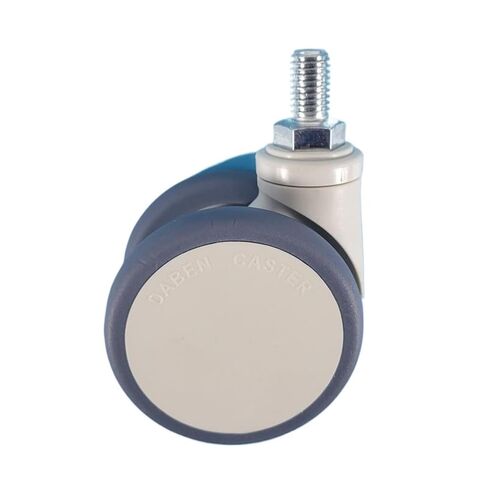 2.5 Inch M12/m22 Universal Wheel Silent Center Control Caster Bed Brake Rubber 4Pcs(M12x20mm-Universal) in Kuwait
