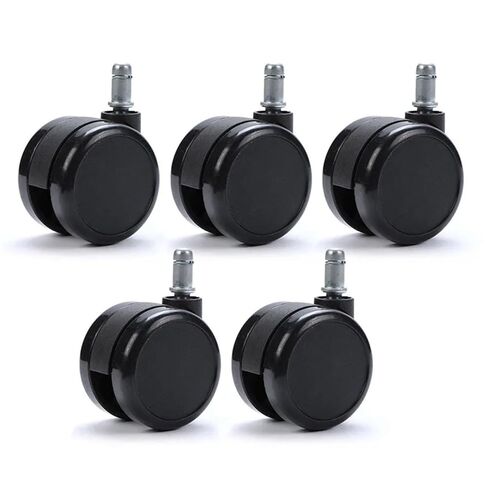 Replacement Office Chair Wheels Rolling 5Pcs(2 inch) in Kuwait