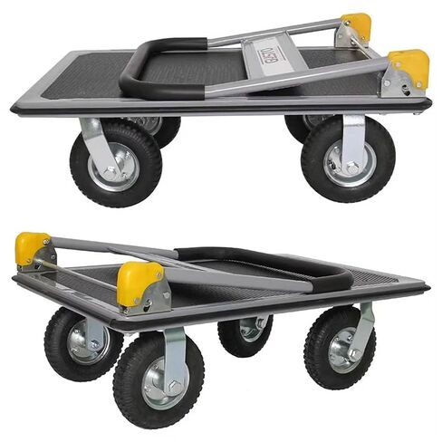 8-Inch Inflatable Rubber Directional Wheel Caster 1Pcs in Kuwait