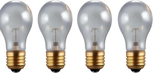 Food Warming Heat Lamp Bulb, 40W Shatterproof Replacement Compatible with Hatco 02.30.265 – Safety-Coated Shatter-Resistant Heat Lamp Light Bulb – 02.30.265.00, 02.30.265, 02.30.265.12 4-Pack in Kuwait