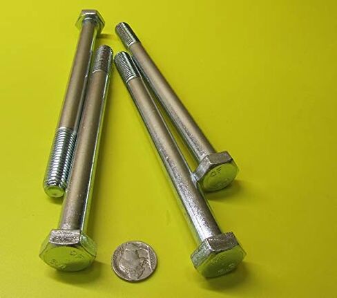 8.8 مسامير فولاذية زنكية M14 × 2 مم × 180 مم طويلة PT 4 قطع in Kuwait