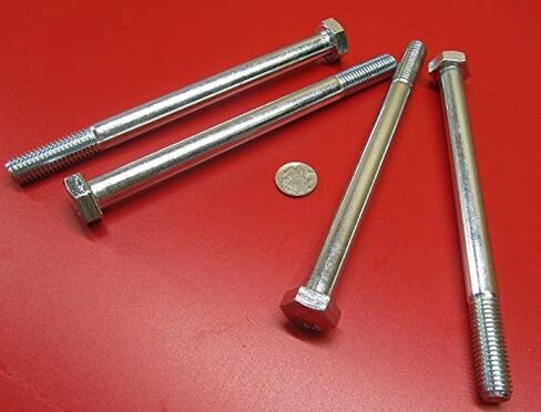 8.8 مسامير فولاذية زنكية M14 × 2 مم × 180 مم طويلة PT 4 قطع in Kuwait