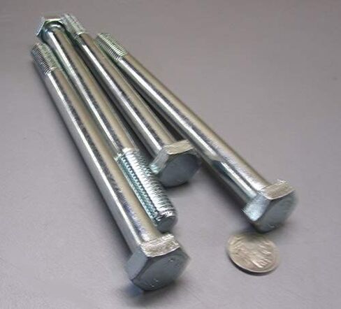 8.8 مسامير فولاذية زنكية M14 × 2 مم × 180 مم طويلة PT 4 قطع in Kuwait