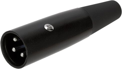 Cmple - [10 Pack] 3-Pin (Female) XLR Microphone Connector, Metal Audio Cable for Microphones, Mixers, Electric Drums, Mi in Kuwait