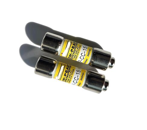ثنائي العنصر الوقت تأخير الصمامات LP-CC-15 LP-CC 15A 600Vac فئة Cc الحالي الحد من رفض خرطوشة الصمامات 2 حزمة in Kuwait