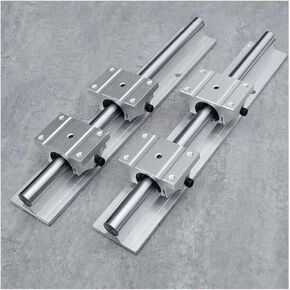 2pcs TBR30 L-1300mm Support Rail Linear Guide + 4pcs TBR30UU Linear Bearing Blocks in Kuwait