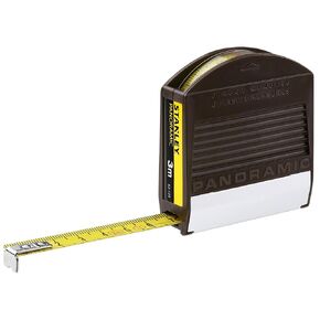 Stanley 1-32-125 Panoramic Tape Measure, Yellow/Black in Kuwait