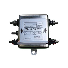 تيار متردد 110-250 فولت 10 أمبير، فلتر طاقة أكثر هدوءًا CW3-10A-S(20A) in Kuwait