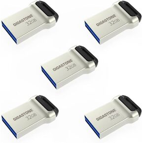 Gigastone Z70 64 GB 5 Pack USB 3.2 Gen1 ، محركات أقراص فلاش USB ، موثوقة للكمبيوتر الشخصي و MAC ، المعادن المقاومة للماء ، mini و still in Kuwait