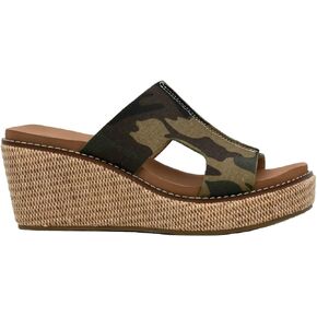 أحذية Corkys Footwear Kiss N Tell سهلة الارتداء للسيدات - تتميز بنعل داخلي مبطن من مادة EVA بتوقيع Corkys للارتداء طوال اليوم، وتصميم سهل الارتداء، وشريط علوي عصري على شكل حرف "H" in Kuwait