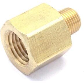 1/8 "NPT ذكر x 1/4" NPT أنثى تركيب الأنابيب النحاسية موصل لقياس الضغط الهواء الغاز الوقود ضغط المياه 229 PSI تركيبات سباكة in Kuwait