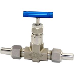 High Pressure Manual Globe Valve 316 Stainless Steel Cover Needle Hard Sealed Straight for Water Medium Thread(H-LT-18L-4A-SS) in Saudi Arabia