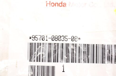 هوندا 95701-08035-08 بولت جزء الشركة المصنعة للمعدات الأصلية الأصلية (OEM). in Kuwait