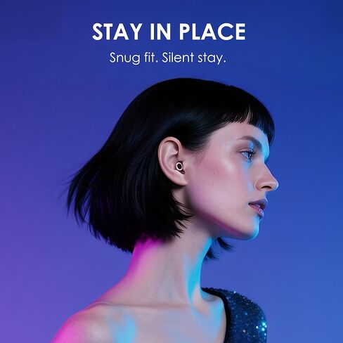 Ear Plugs for Sleeping - Total Silence! Single+Double Tips Design | 46dB Noise Reduction & Advanced Seal Tech | 8 Pairs (XS-L) + Case | Trusted by Millions (Black, Medium) in Saudi Arabia